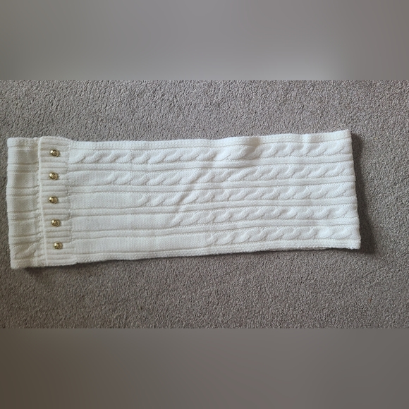 Michael Kors knit scarf cream white color - Picture 4 of 4